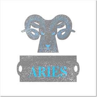 ARIES HOROSCOPE SIGN Posters and Art